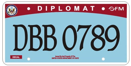Example diplomatic plate